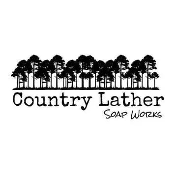 Country Lather Soap Works goat milk soap bars and Southern bath goods