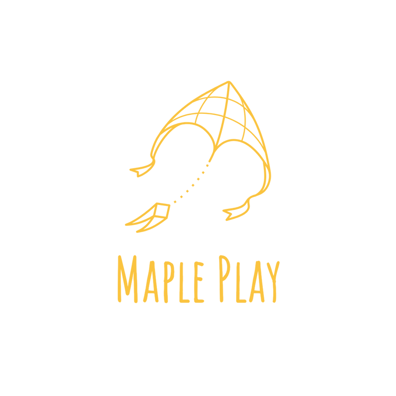 Maple Play handmade wooden toys, balance boards, and sensory play products for kids