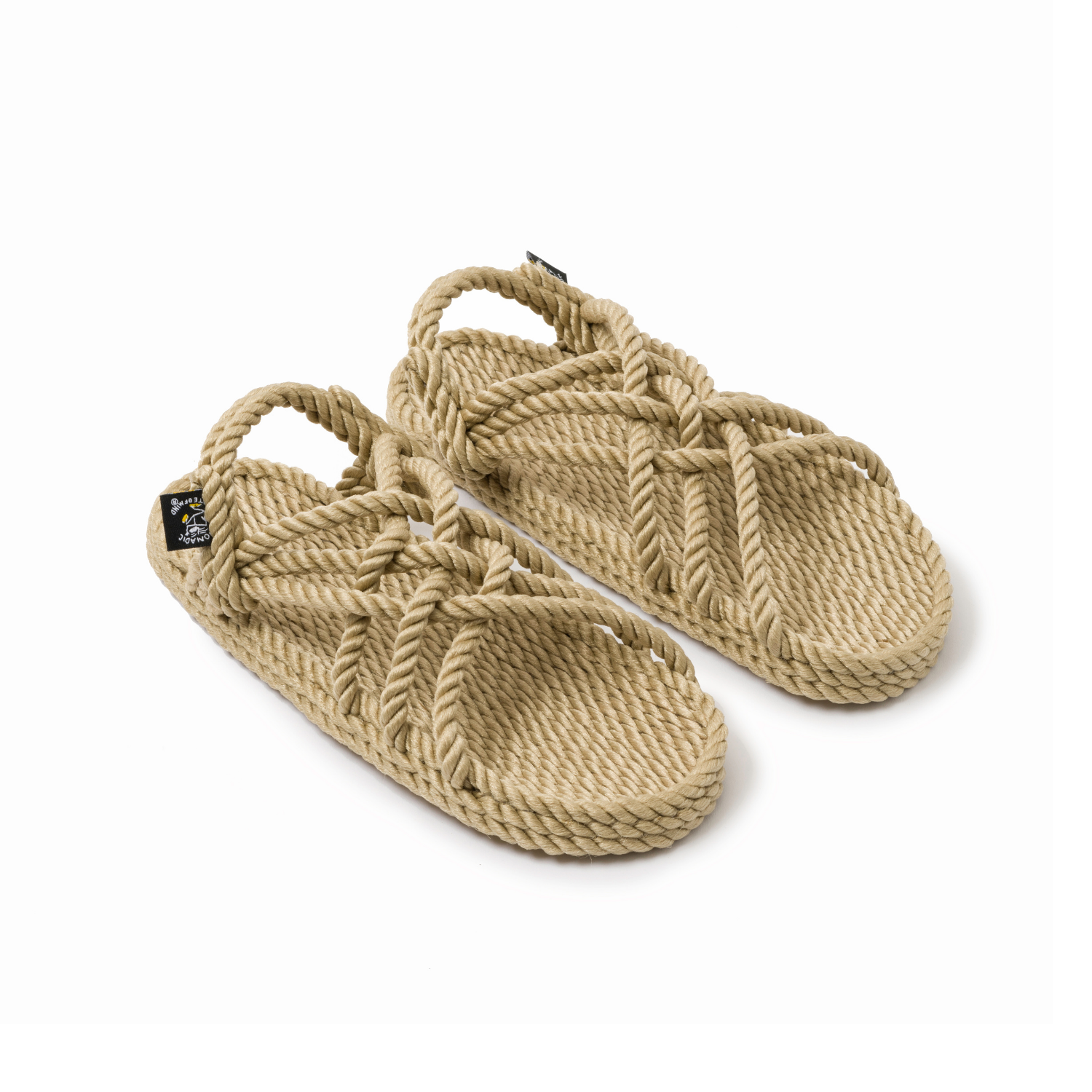 Handmade camel rope sandals by Nomadic State of Mind