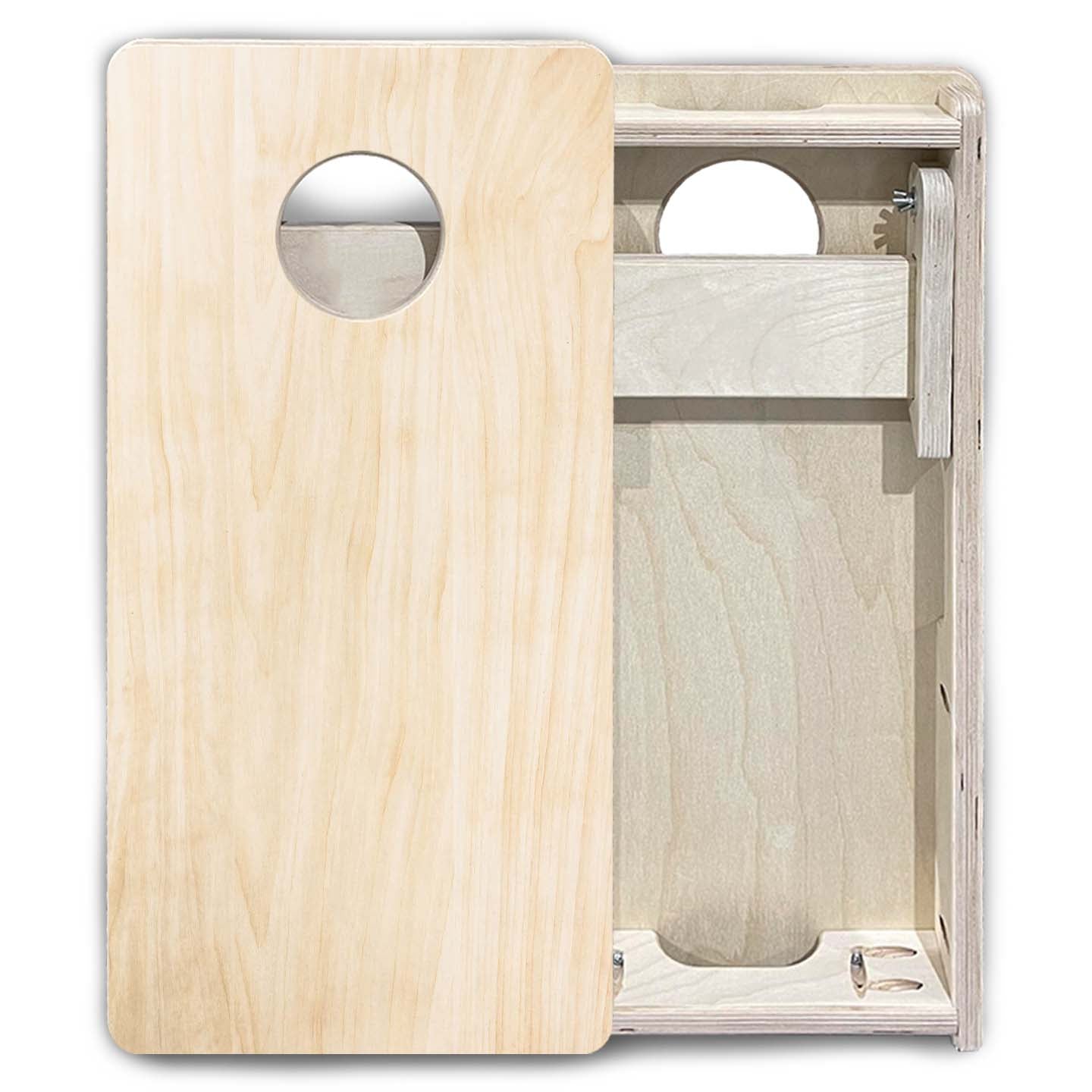 Plain Raw - Mini or Vacation Size Cornhole Boards (Needs Finished) by Cornhole Solutions, custom cornhole board detail photo 12