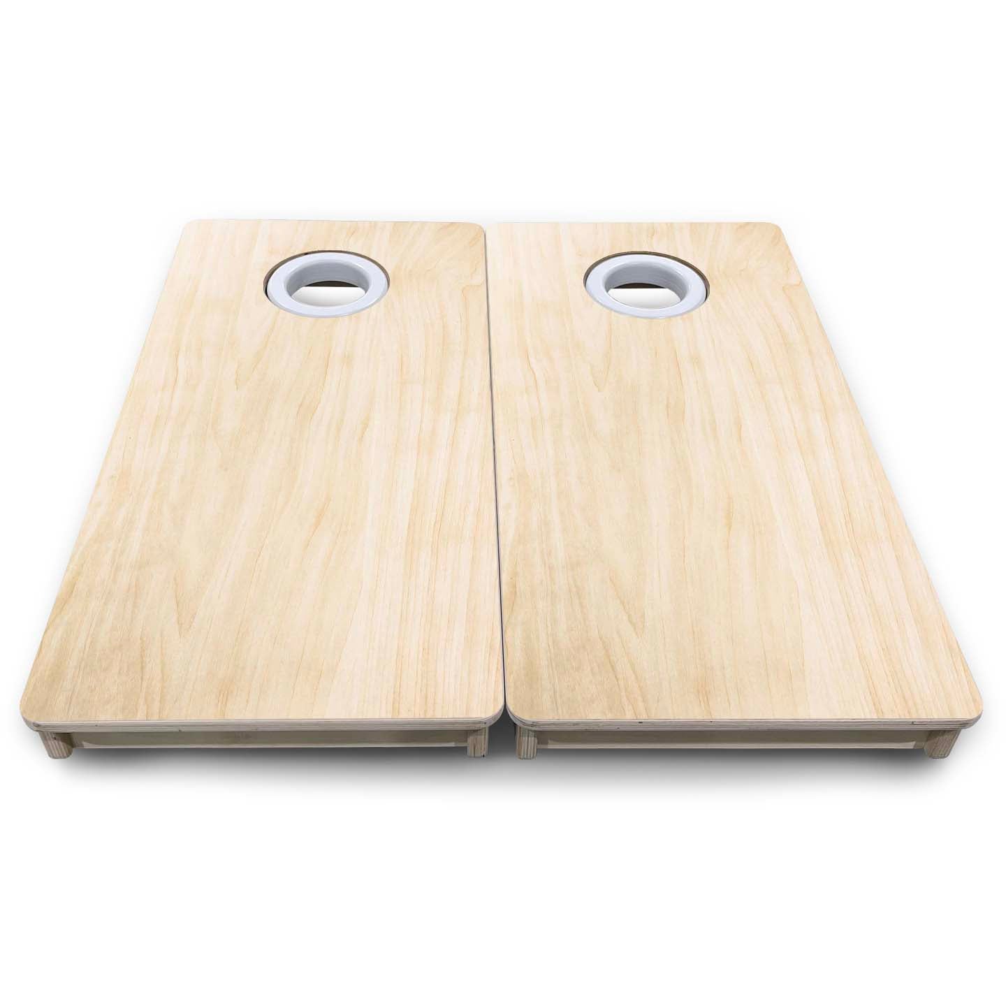 Plain Raw - Mini or Vacation Size Cornhole Boards (Needs Finished) by Cornhole Solutions, custom cornhole board detail photo 5