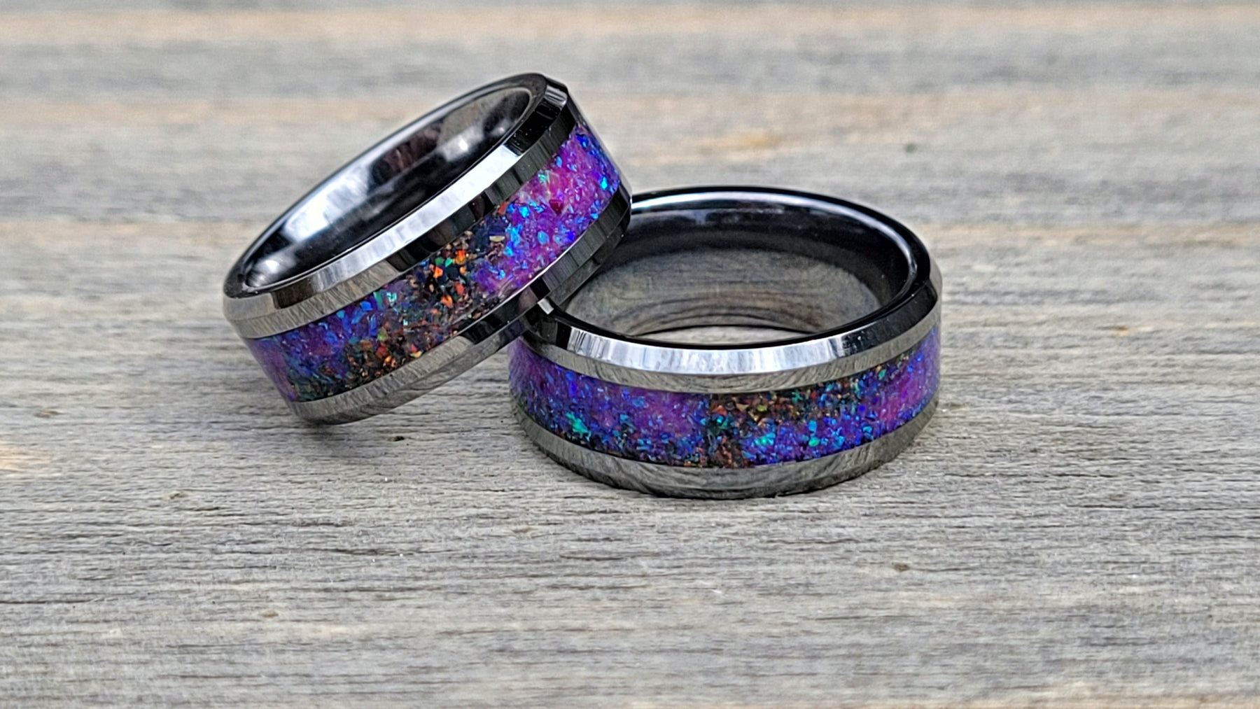 The Celestial Fireworks Ring by Cotton Street Art Company, handmade jewelry detail photo 4