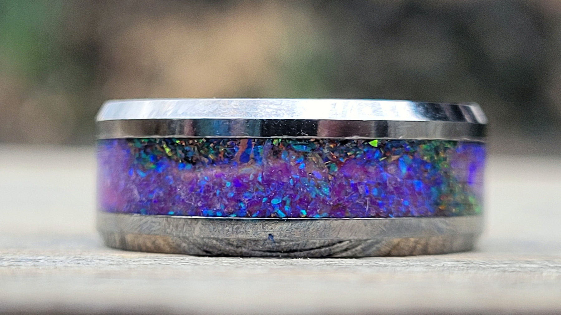 The Celestial Fireworks Ring by Cotton Street Art Company, handmade jewelry detail photo 9