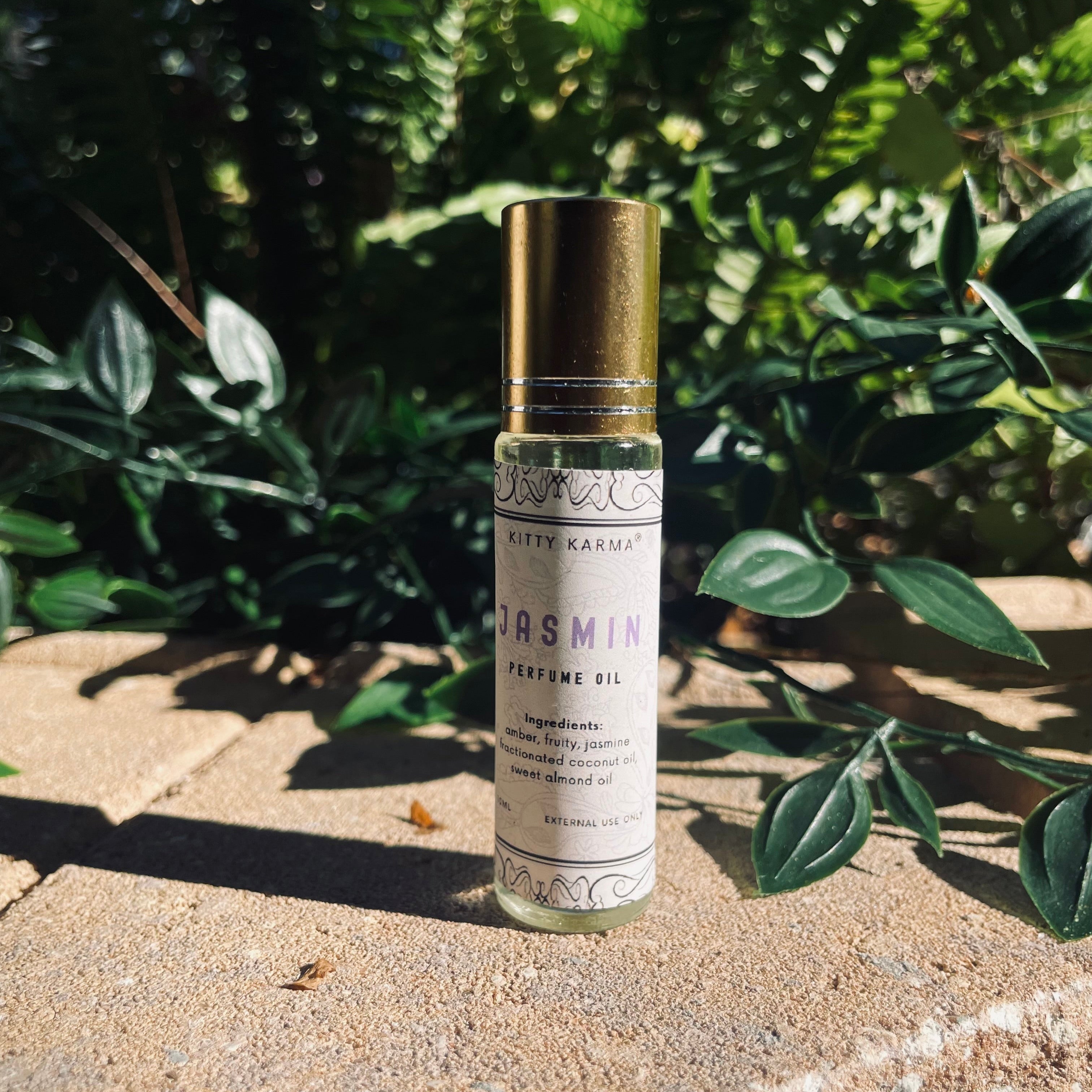 Additional view of Jasmin roll-on perfume oil by Kitty Karma Studio