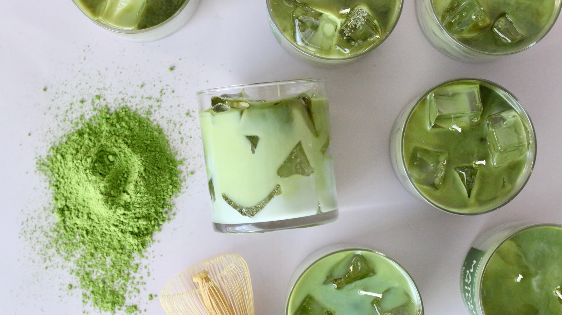 Matcha Milk Container Candle by Clay House Candles image 2