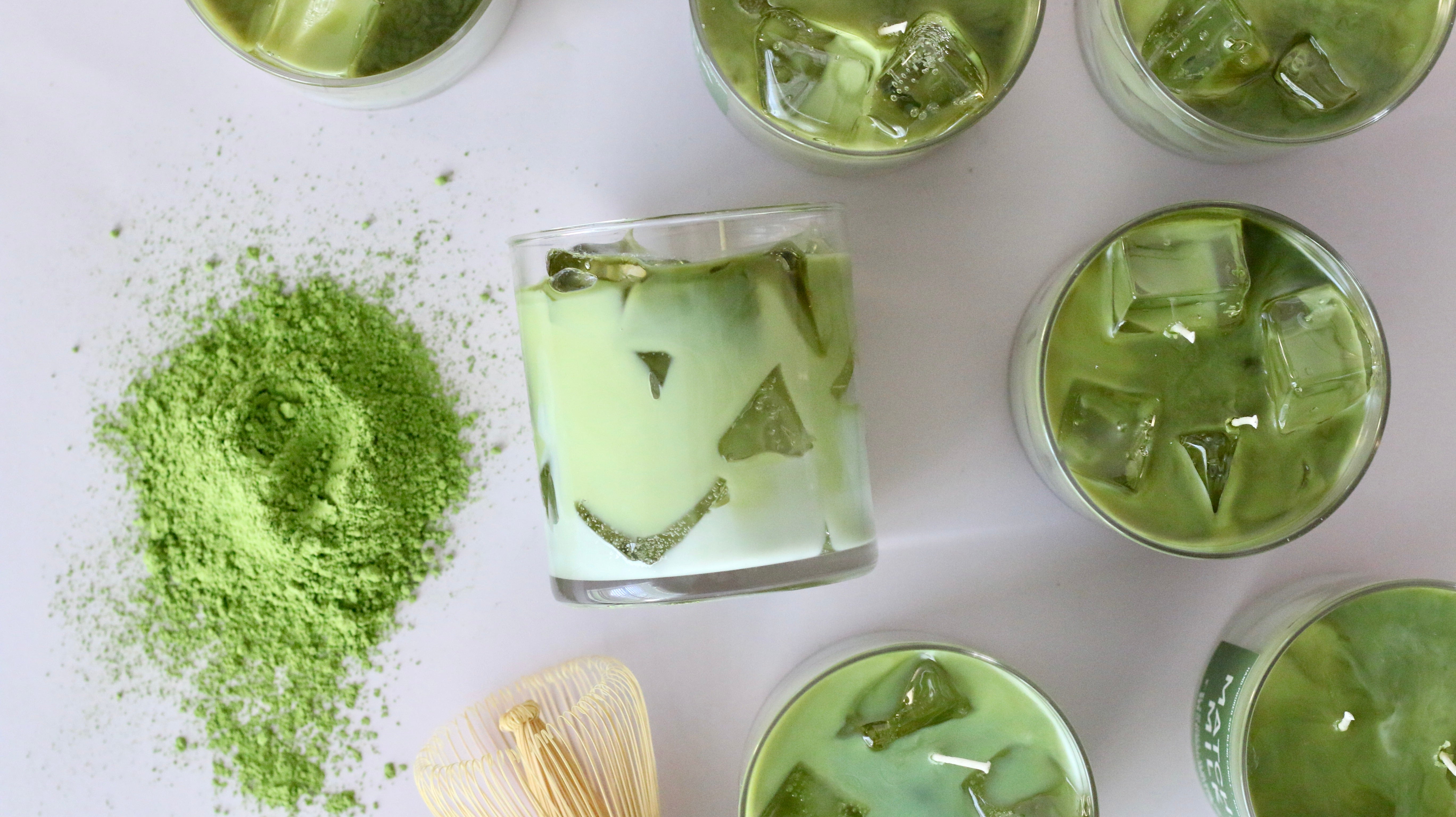 Matcha Milk Container Candle by Clay House Candles image 2