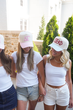 Sorority Trucker Hat by KenzKustomz — product view 47