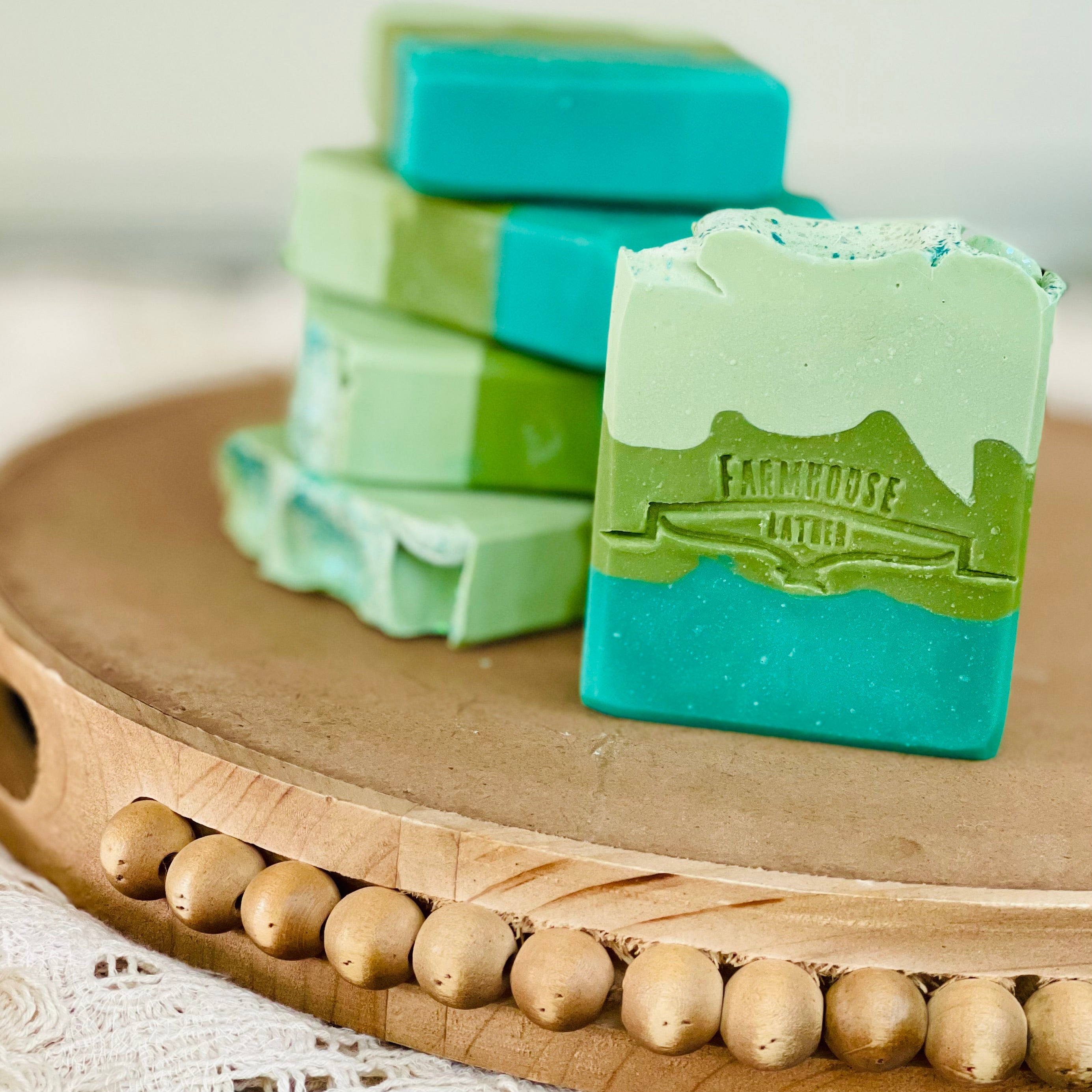 Farmhouse Lather Suns Up Serenade goat milk soap image 1