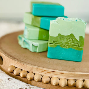 Farmhouse Lather Suns Up Serenade goat milk soap image 1