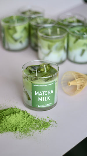 Matcha Milk Container Candle by Clay House Candles image 4