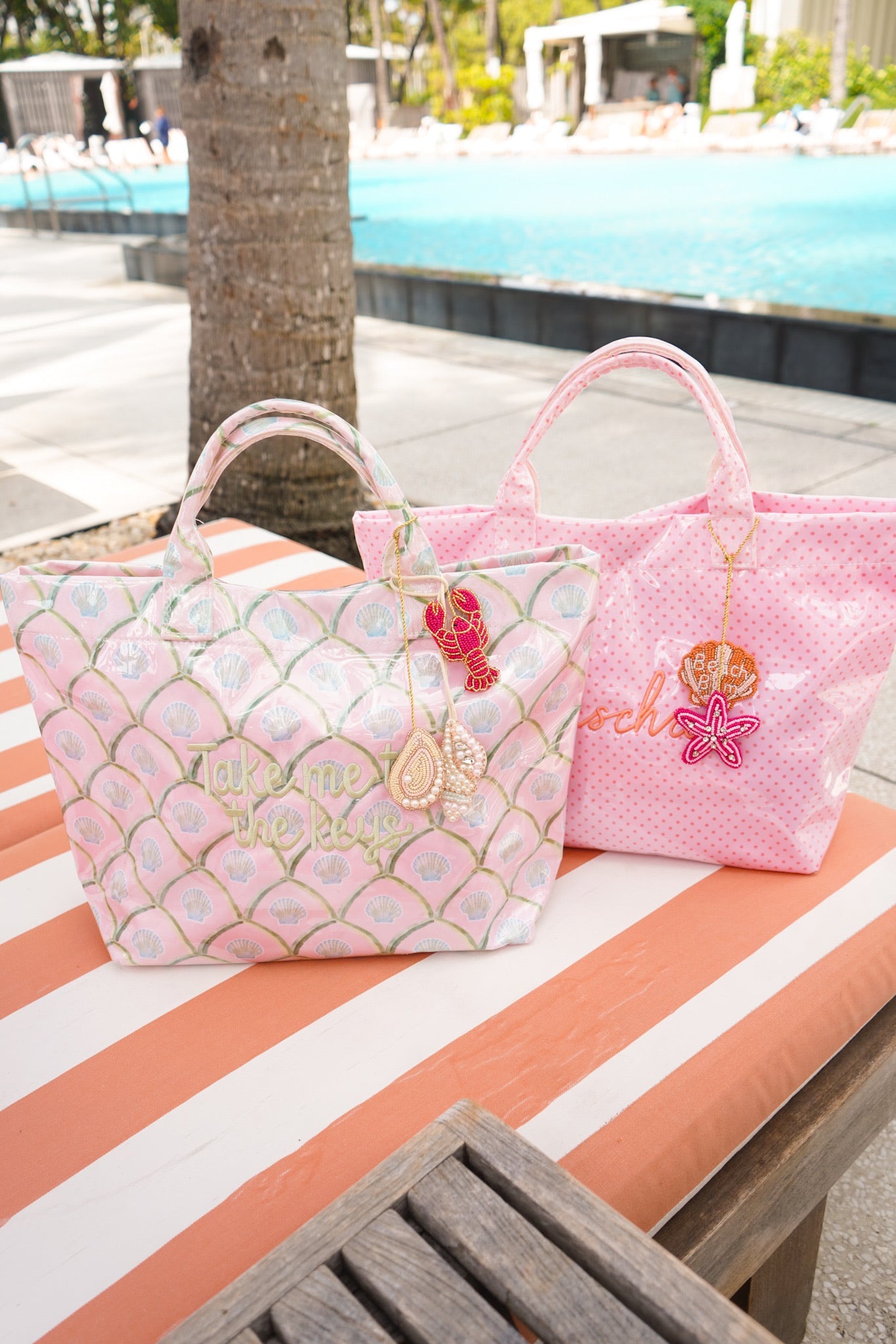 Cabana Clear Coat Tote by KenzKustomz — product view 76