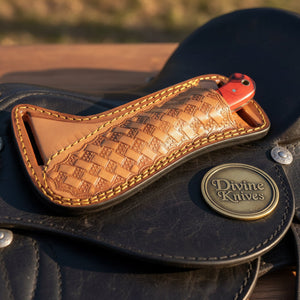 Red Swirl Resin Rasp Skinner with Skinner product detail, view 6