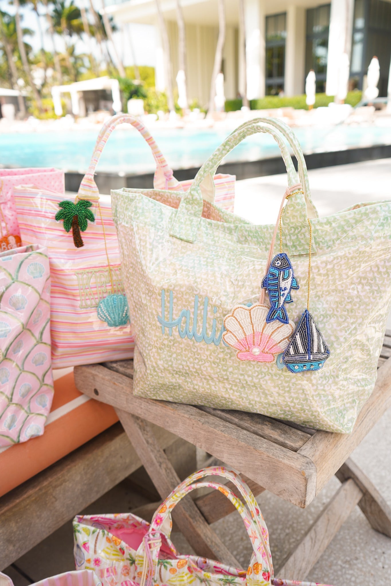 Cabana Clear Coat Tote by KenzKustomz — product view 70