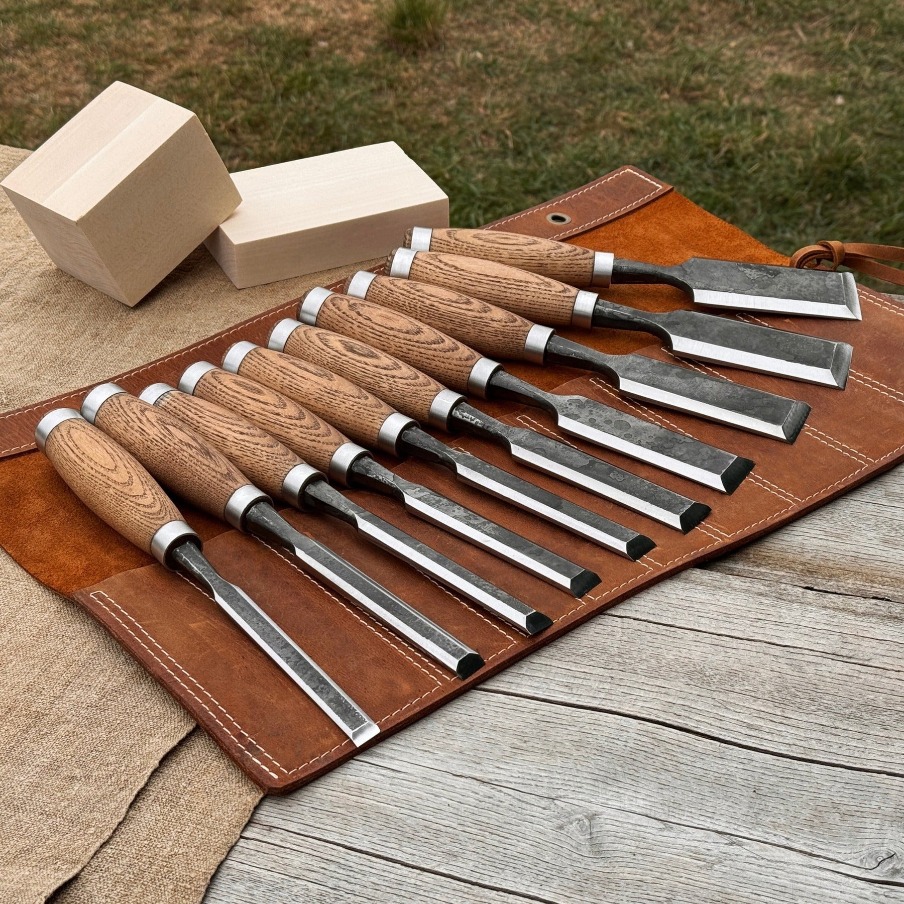 10-Piece Wood Carving Chisel Set