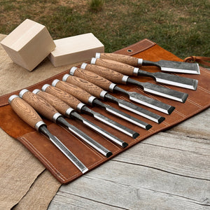 10-Piece Wood Carving Chisel Set