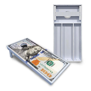 $100 Bill Design - All Weather Series by Cornhole Solutions, Southern home decor main product photo