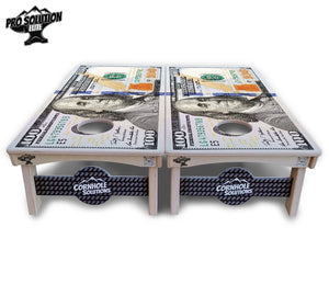 $100 Bill Cornhole Boards - Pro Elite Series