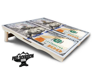 $100 Bill Cornhole Boards - Pro Elite Series
