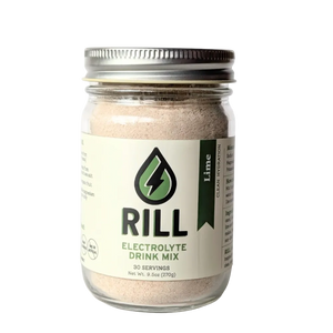 Lime Rill - Clean Hydration Drink Mix, 30 Serving Bulk Jar by Rill Hydration, Southern food gift detail photo 4