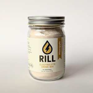 Pineapple Rill - Clean Hydration Drink Mix, 30 Serving Bulk Jar by Rill Hydration, Southern food gift detail photo 3