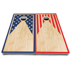 Stars & Stripes Cornhole Boards - All Weather Series