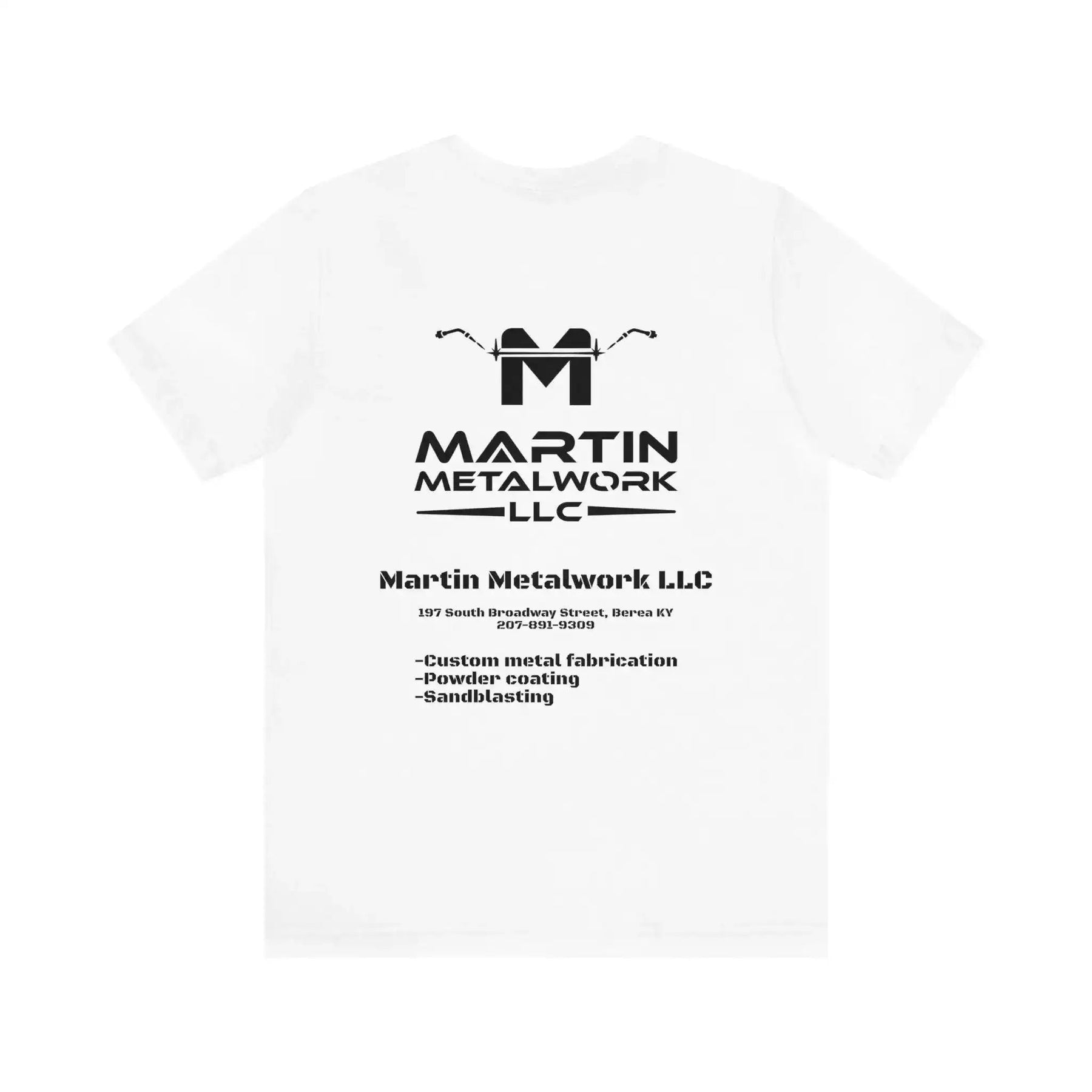 Martin Metalwork Branded Tee detail view by Martin Metalwork LLC