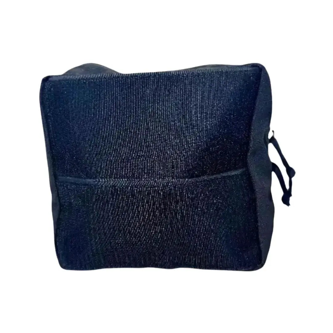 12 Hour Mesh Pouch - Large by Recycled Firefighter, handmade leather goods detail photo 2