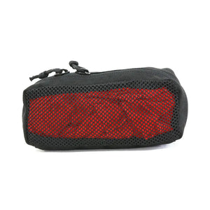 12 Hour Mesh Pouch - Small by Recycled Firefighter, handmade leather goods main product photo