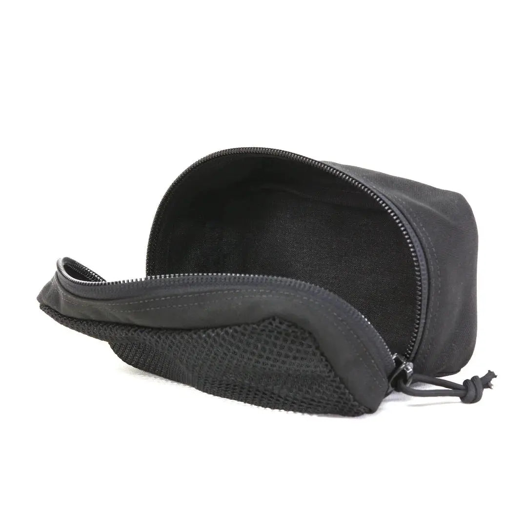 12 Hour Mesh Pouch - Small by Recycled Firefighter, handmade leather goods detail photo 2