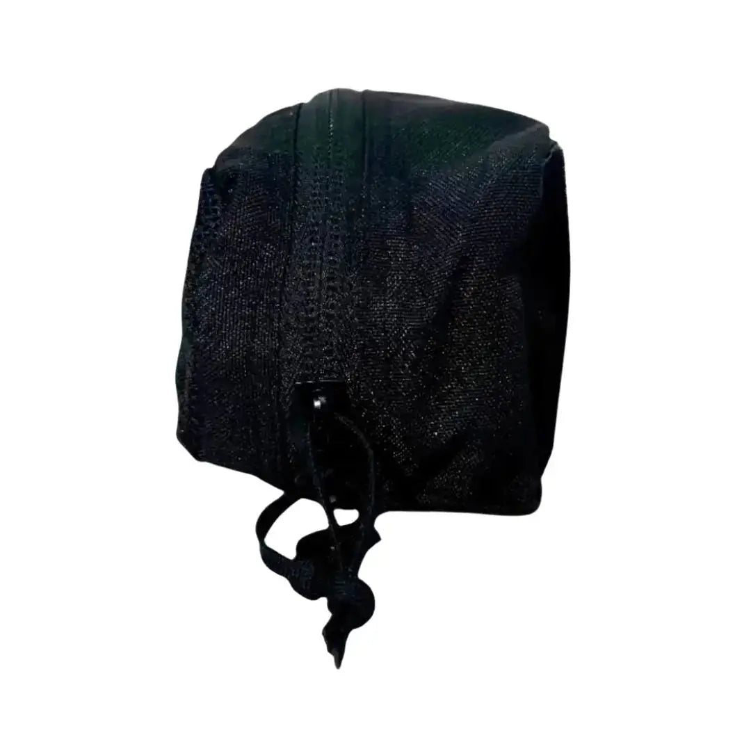 12 Hour Mesh Pouch - Small by Recycled Firefighter, handmade leather goods detail photo 3