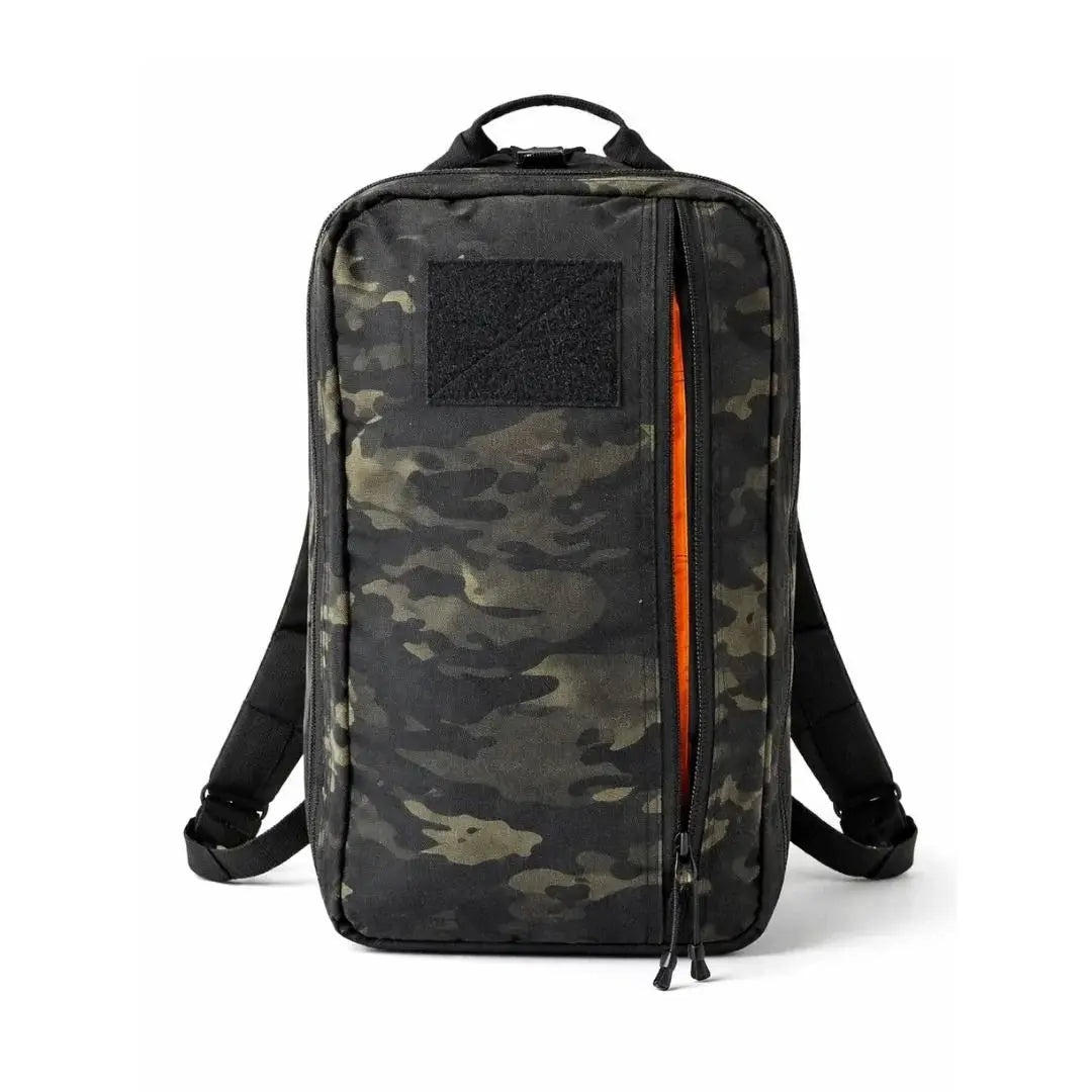 12 Hour Plus Backpack 500D by Recycled Firefighter, handmade leather goods main product photo