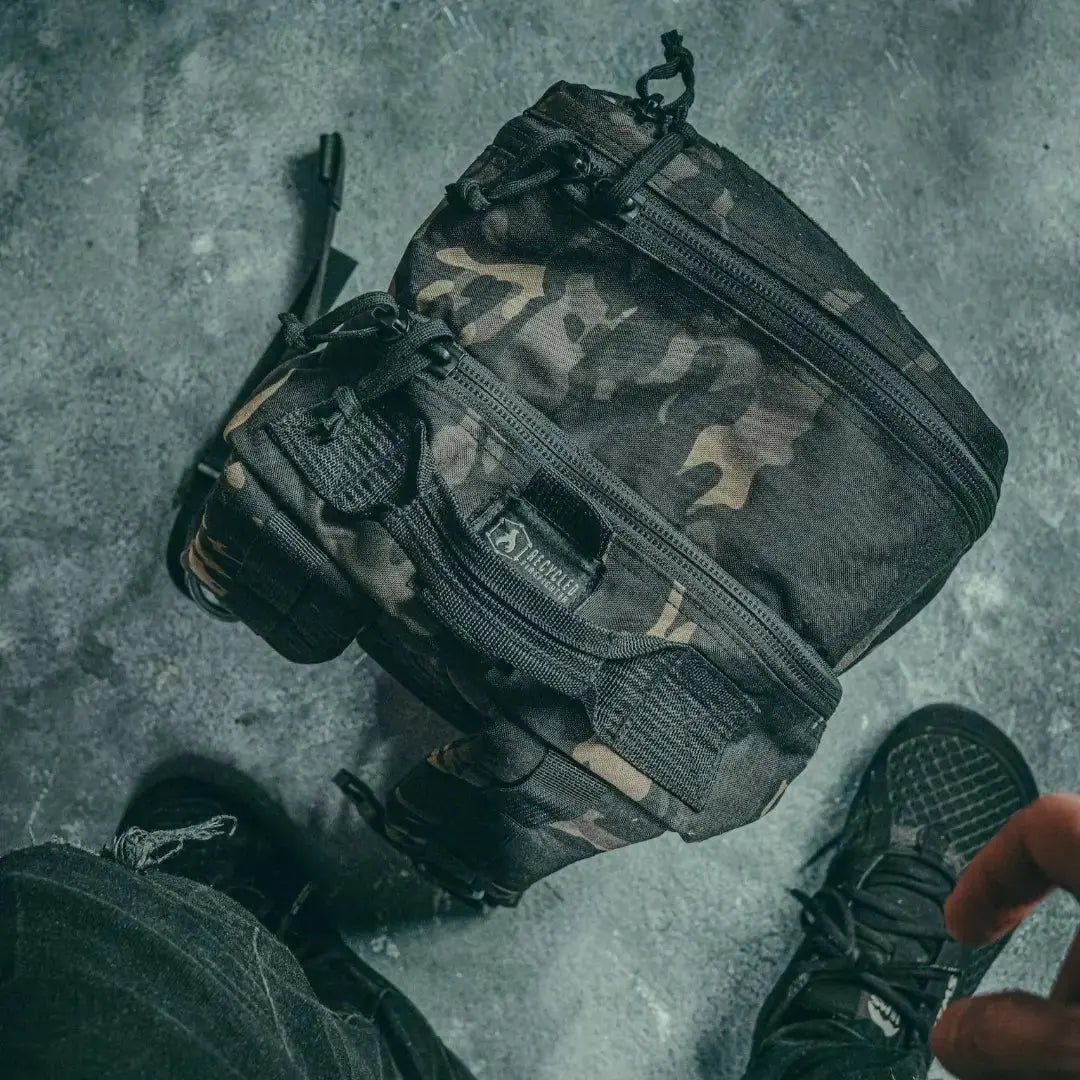 12 Hour Plus Backpack 500D by Recycled Firefighter, handmade leather goods detail photo 7