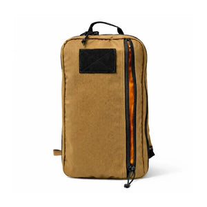 12 Hour Plus Backpack by Recycled Firefighter, handmade leather goods detail photo 4