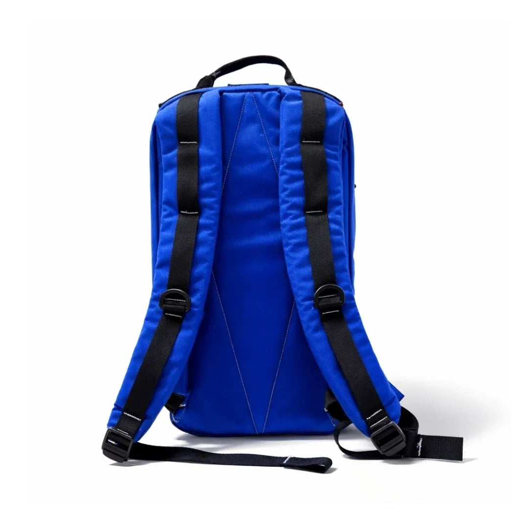 12 Hour Plus Backpack by Recycled Firefighter, handmade leather goods detail photo 3