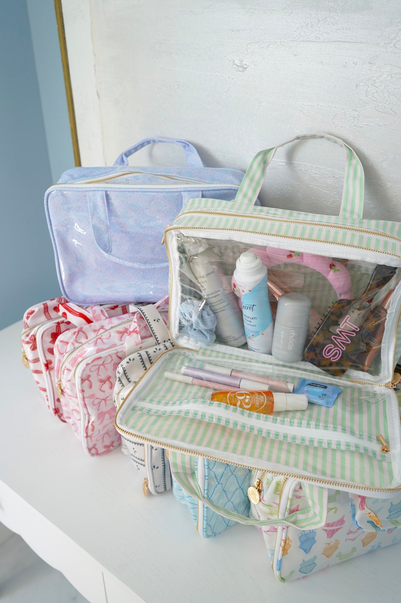 Clear Coat Toiletry Case by KenzKustomz, natural skincare detail photo 13