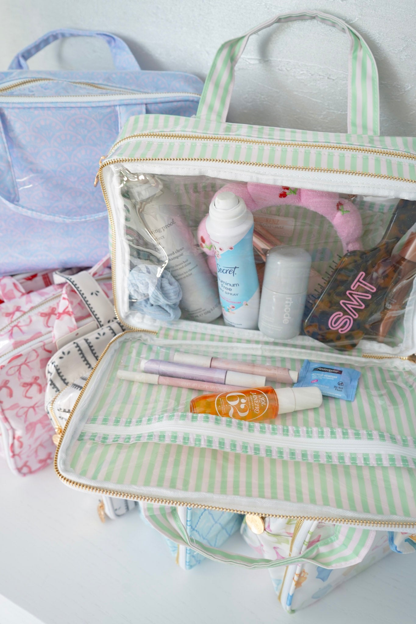 Clear Coat Toiletry Case by KenzKustomz, natural skincare detail photo 69