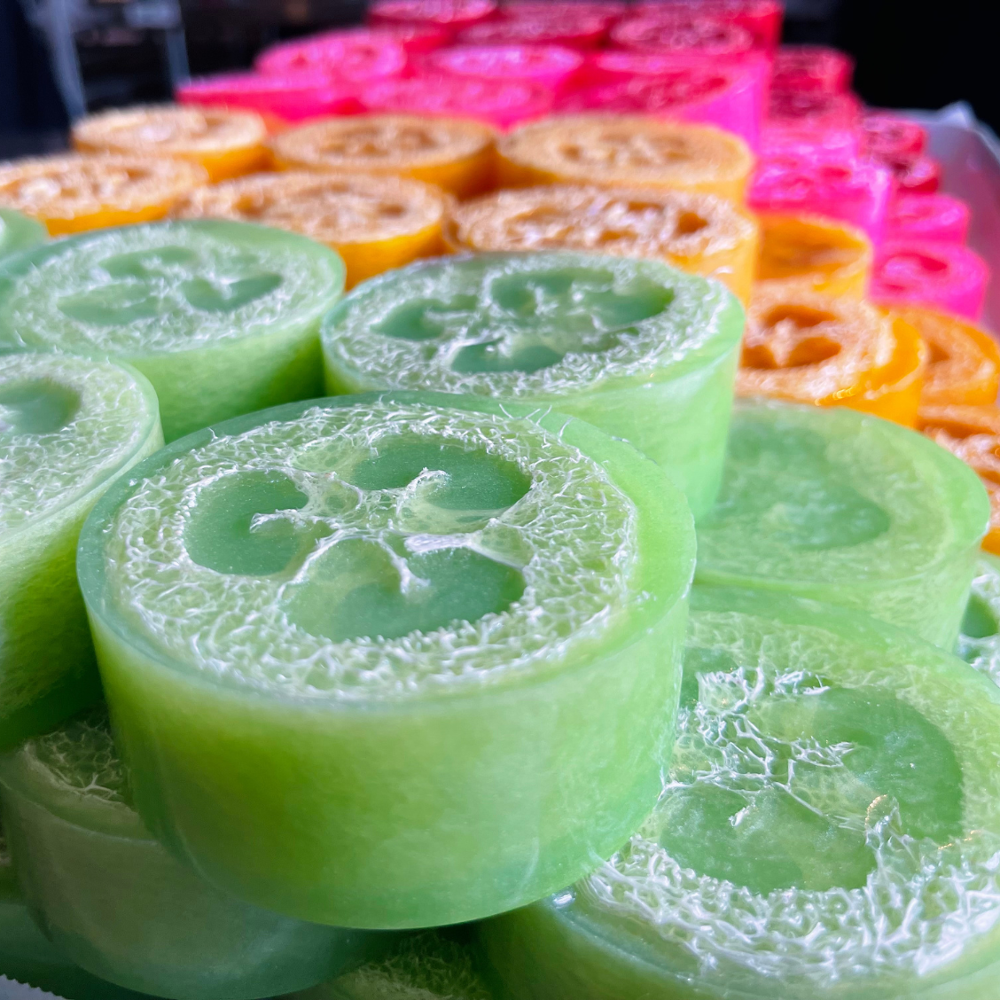 Loofah Soap - Morning Mint by Sugar + Spruce