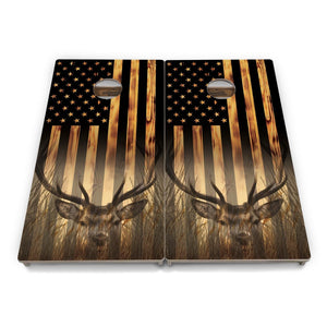 Hidden Deer & Hidden Fish Cornhole Boards - Tournament Series