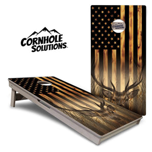 Hidden Deer & Hidden Fish Cornhole Boards - Tournament Series