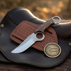 Karambit-Style Bull Cutter Knife by Divine Knives, product view 3