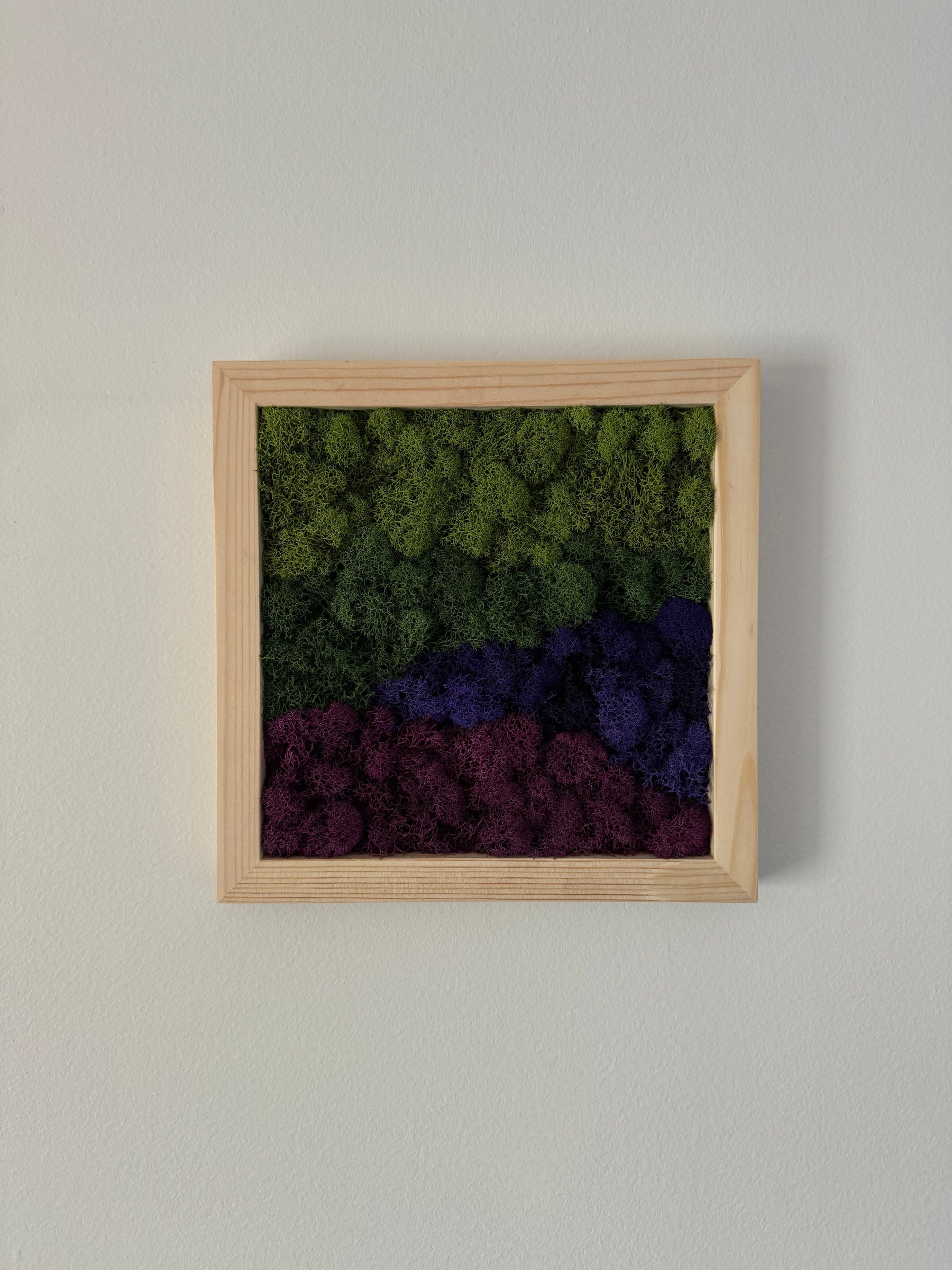 Purple Mountains, Square detail view by Solid Moss Co.