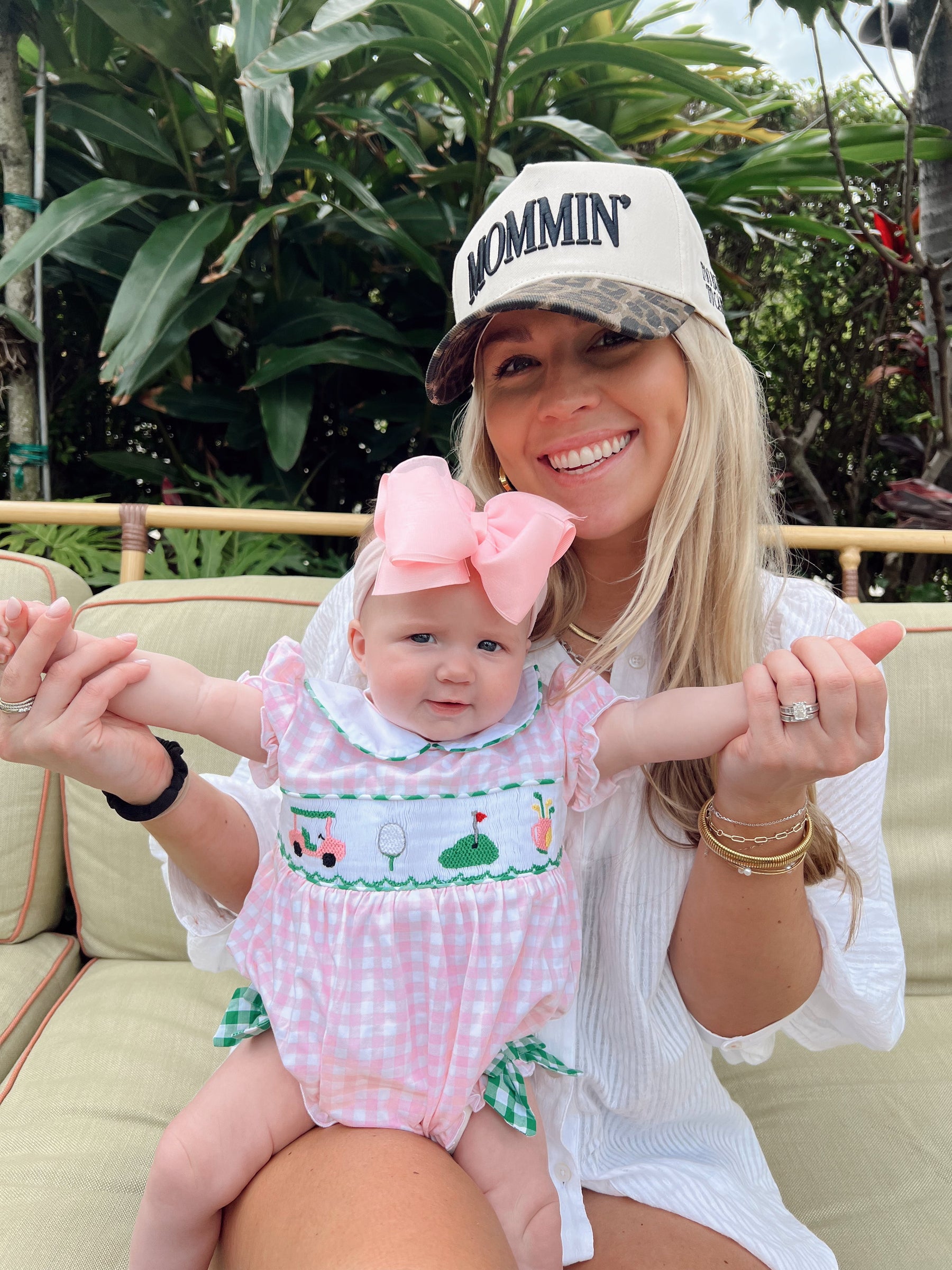 Mommin' - Vintage Trucker Hat by KenzKustomz, Southern lifestyle apparel detail photo 8