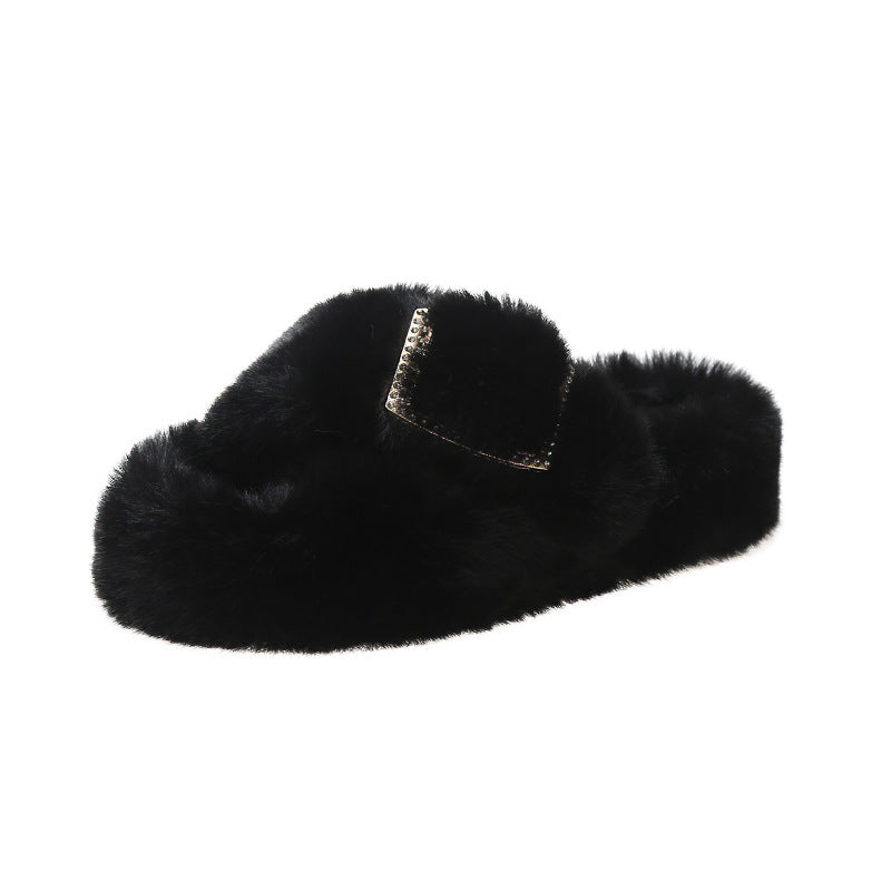 Opened Toed Extra Fluffy Slippers by The Mississippi Mermaid Mercantile - view 32