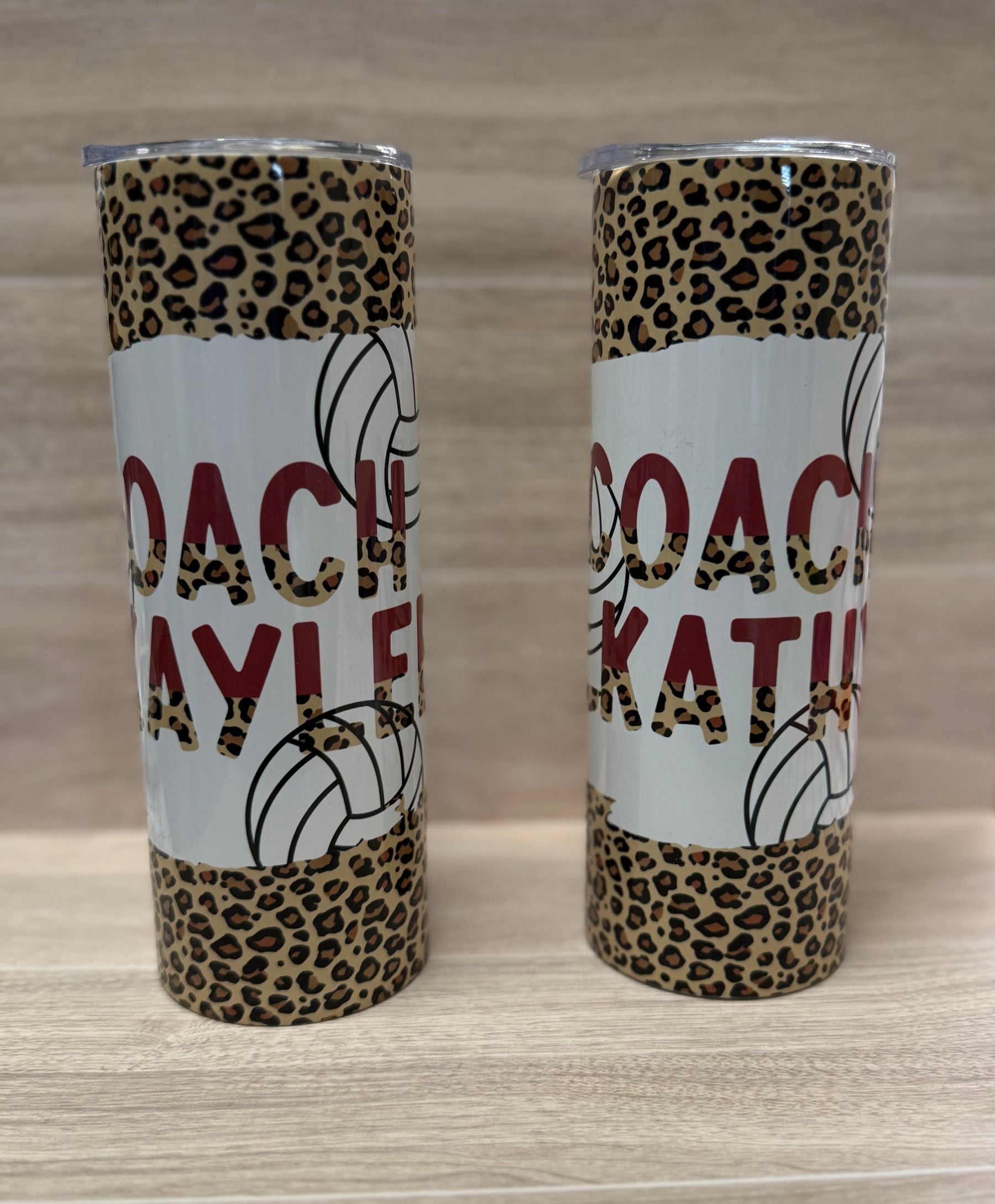 20 oz Double-Wall Stainless Steel Skinny Tumbler by Busy Bee Creationz, custom drinkware detail photo 5