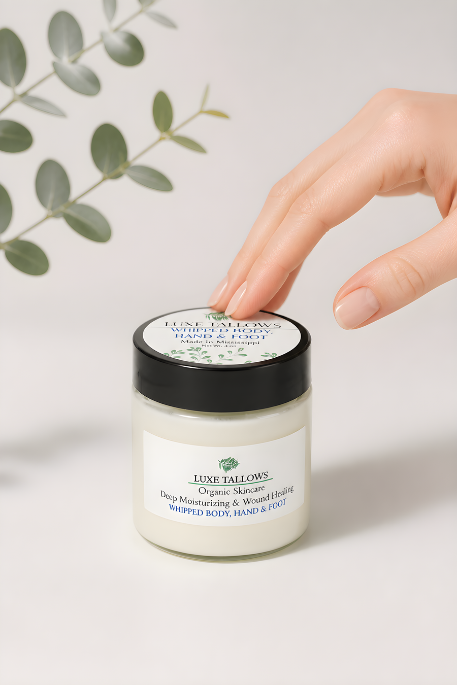 Luxe Tallows Body, Hand & Foot Butter I Rich Tallow Moisturizer | 4 oz