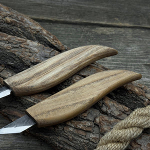 2-Piece Carving Knife Set detail view by Sharky Forged Steel Tools