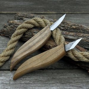 2-Piece Carving Knife Set detail view by Sharky Forged Steel Tools