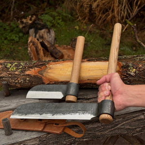 2-Piece Splitting Froe Set by Sharky Forged Steel Tools