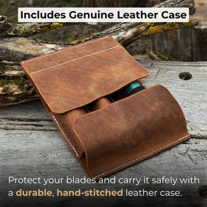 2-Piece Wood Carving Set detail view by Sharky Forged Steel Tools