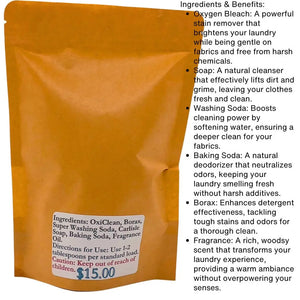 2.0™ Laundry Detergent | Bold Fresh Clean – ResilScents™ by ResilScents, scented candle detail photo 2